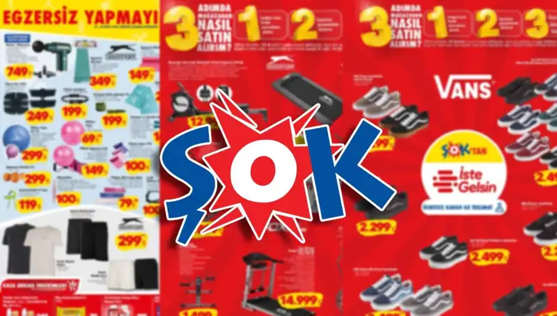 ŞOK Aktüel Kataloğu ile Evde Spor Dönemi Başlıyor!