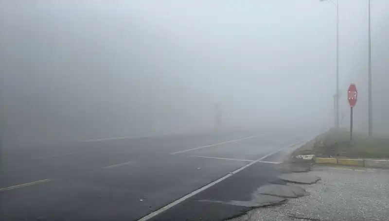 Bolu Dağı'ndaki Sis, Görüş Mesafesini Tehlikeye Atıyor: Sürücüler Dikkat!