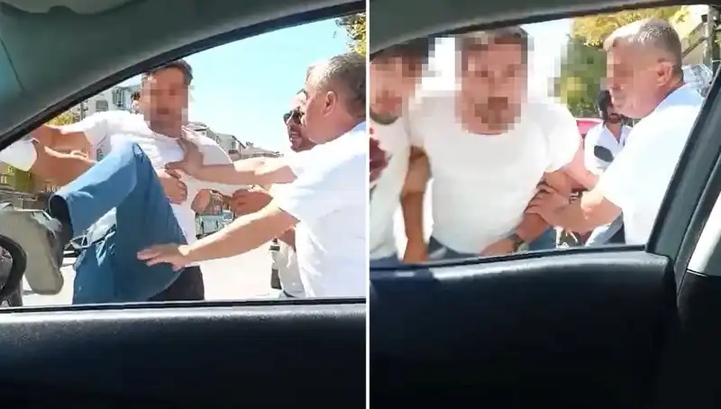Dolmuş Şoförünün Trafikteki Dehşet Saçan Davranışları Sosyal Medyada Gündem Oldu