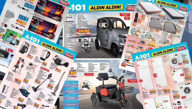 A101’lerde Gelen Yeni Ürünlerle Evler Yenileniyor: Perdeden Elektronik Mutfak Gereçlerine!