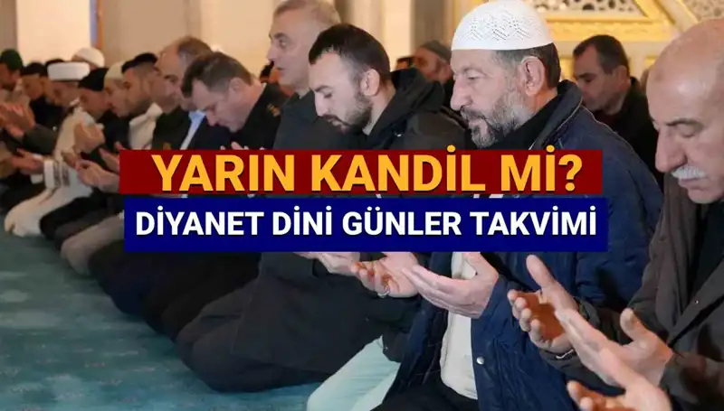 26 Mart Çarşamba Kandili Nedir? Diyanet'in Dini Günler Takvimi 2025!